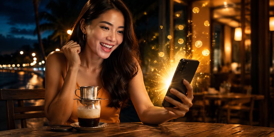 Người dùng Mũi Né nạp tiền qua ví điện tử để chơi casino trực tuyến