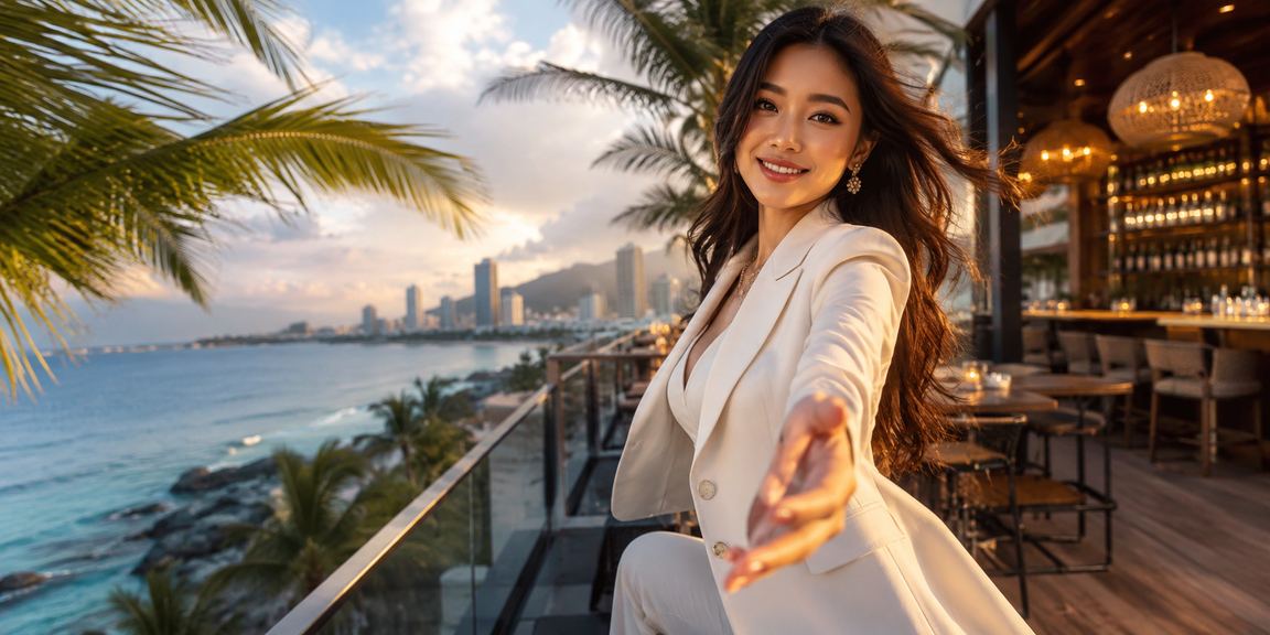 Bờ biển Nha Trang về đêm với không khí giải trí và cá cược VIP tại khu nghỉ dưỡng